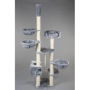 RHR Quality Kratzbaum Catdream De Luxe Hellgrau 6 RHR Quality Kratzbaum Catdream De Luxe Hellgrau – Bild 4