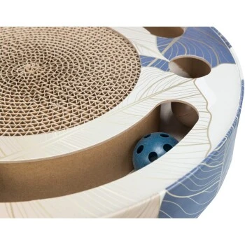 Trixie Kratztrommel Mit Spielzeug 5 Trixie Kratztrommel Mit Spielzeug – Bild 3