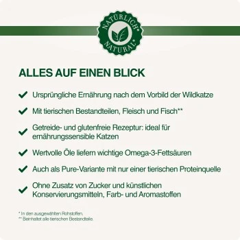 REAL NATURE WILDERNESS Kitten 16x100g True Country Huhn & Lachs 5 REAL NATURE WILDERNESS Kitten 16x100g True Country Huhn & Lachs – Bild 3