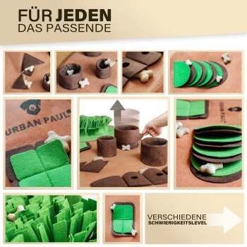 URBAN PAUL Schnüffelteppich - Extra Groß 8 URBAN PAUL Schnüffelteppich - Extra Groß – Bild 6