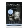 CAT'S LOVE Junior 12x85g Kalb Mit Eierschalen & Lachsöl -Heimtierbedarf Verkauf 8321ad3908c3479af336e7805b1624836f433afa 9271ff47092100de43eaa023cc5e0167c35166c7