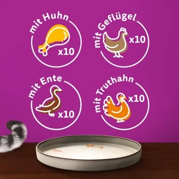 Whiskas Pure Delight Mega Pack Geflügel Ragout In Gelee 40 X 85g 4 Whiskas Pure Delight Mega Pack Geflügel Ragout In Gelee 40 X 85g – Bild 2