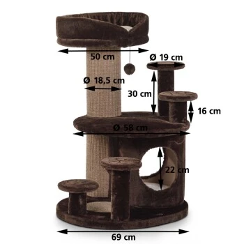 Trixie Kratzbaum Emil Für Senioren 8 Trixie Kratzbaum Emil Für Senioren – Bild 6
