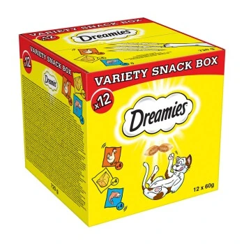 Dreamies Snack-Vielfalt 12x60g 3 Dreamies Snack-Vielfalt 12x60g