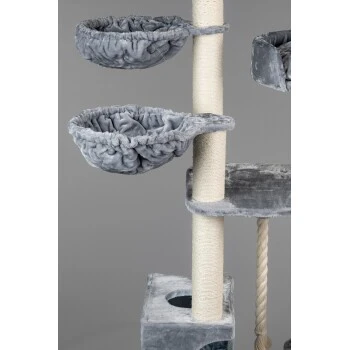 RHR Quality Kratzbaum Catdream De Luxe Hellgrau 5 RHR Quality Kratzbaum Catdream De Luxe Hellgrau – Bild 3