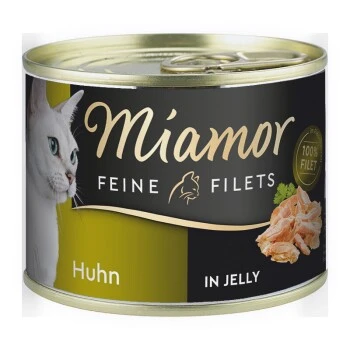 Miamor Feine Filets In Jelly Huhn 12x185 G 3 Miamor Feine Filets In Jelly Huhn 12x185 G